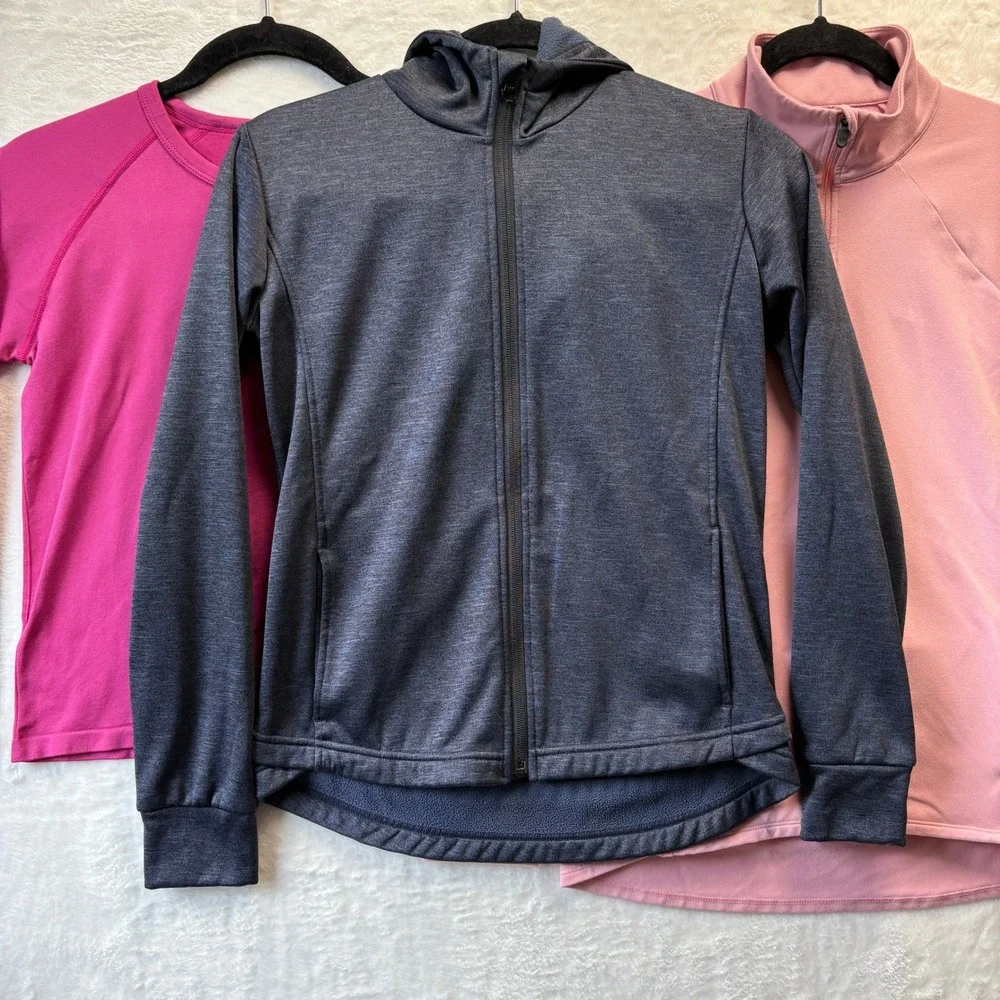 Zella Activewear Bundle: Long Sleeve Shirts &‎ Jacket XL (14/16) Kids